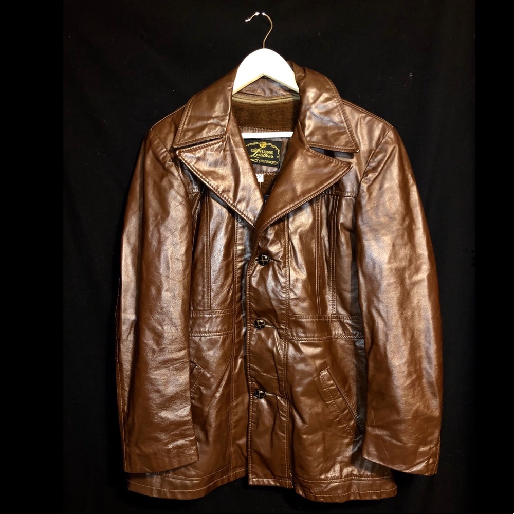 1970s Genuine Leather Jacket
